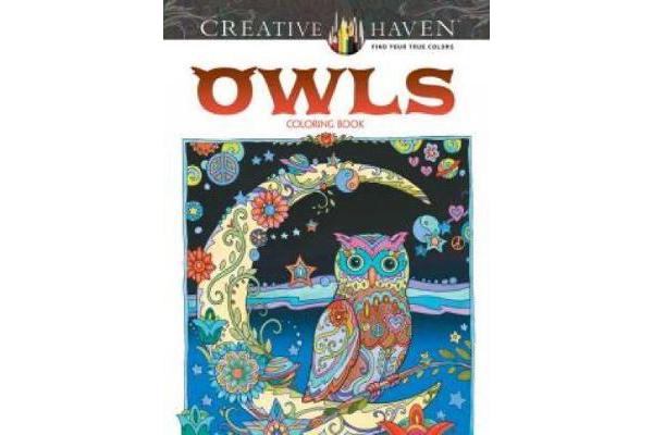 Creative Haven Owls Coloring Book