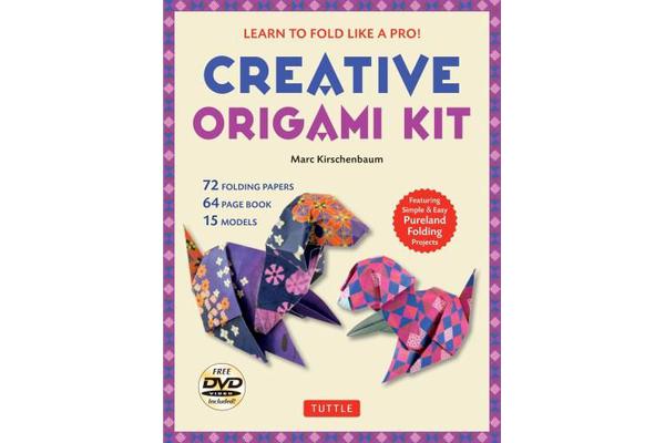 Creative Origami Kit - Learn to Fold Like a Pro! [Dvd; 64-Page Book; 72 Folding Papers]