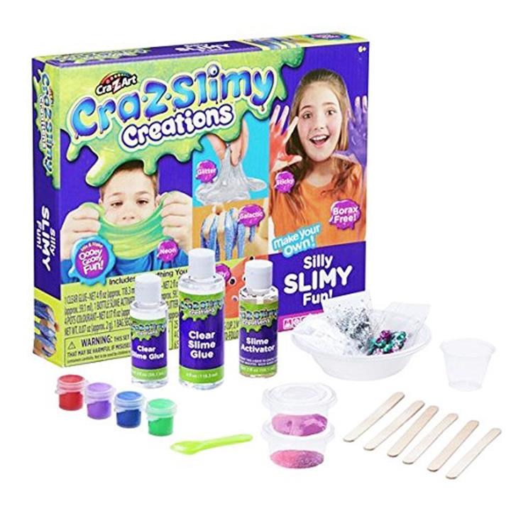 Cra-Z-Slimy Creations Silly Slimy Fun - Deluxe Slime Making Set