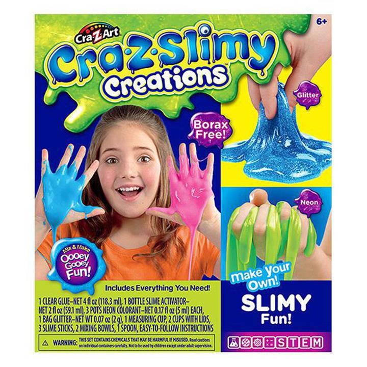 Cra-Z-Slimy Creations Silly Slimy Fun - Themed Slime Making Set