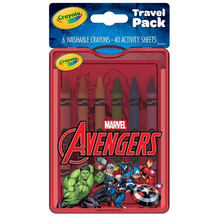 Crayola Marvel Avengers Travel Pack