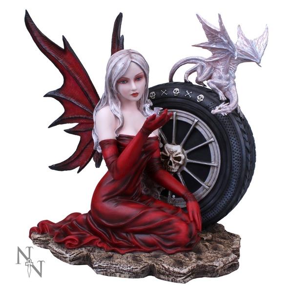 Crimson Fairy Figurine