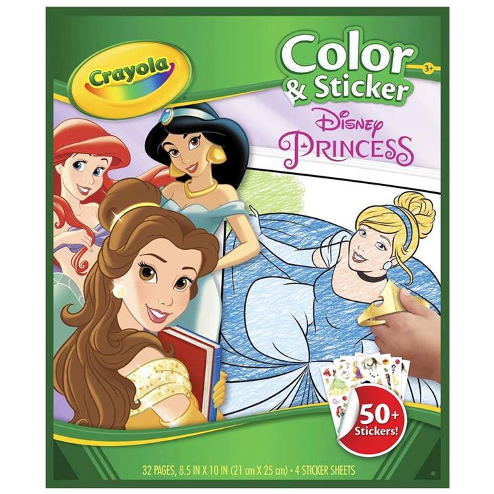 Crayola Colour & Sticker Disney Princess Set