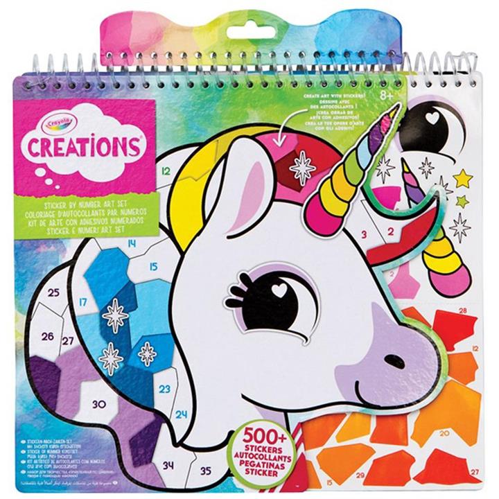 Crayola Creations Sticker by Number Art Set