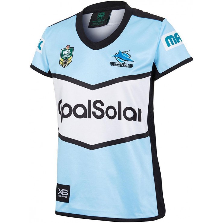 Cronulla-Sutherland Sharks 2018 Women's Home Jersey