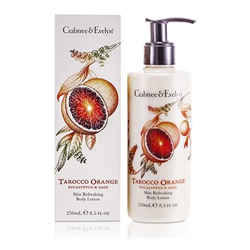 Crabtree & Evelyn Tarocco Orange& Eucalyptus & Sage Skin Refreshing Body Lotion 250m/8.5oz