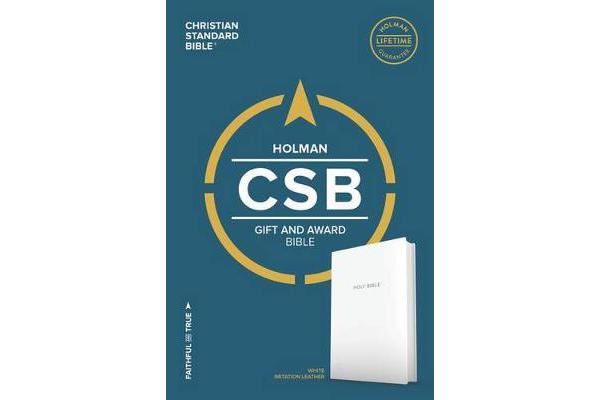 CSB Gift & Award Bible, White