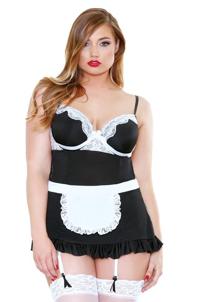 Curve - Night Service Maid Costume (1X/2X)