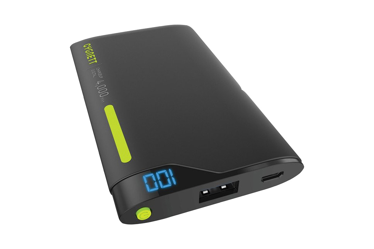 Cygnett ChargeUp 4000mAh Digital Power Bank - Green (CY2000PBCHE)