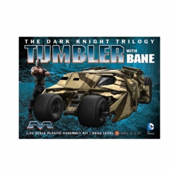 Dark Knight Armoured Tumbler With Bane Figure 1:25 Scale Mobieus Model