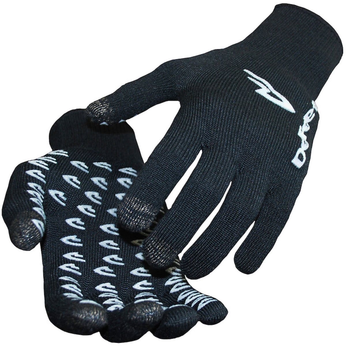 DeFeet E-Touch Dura Gloves - Medium Black | Long Finger Gloves