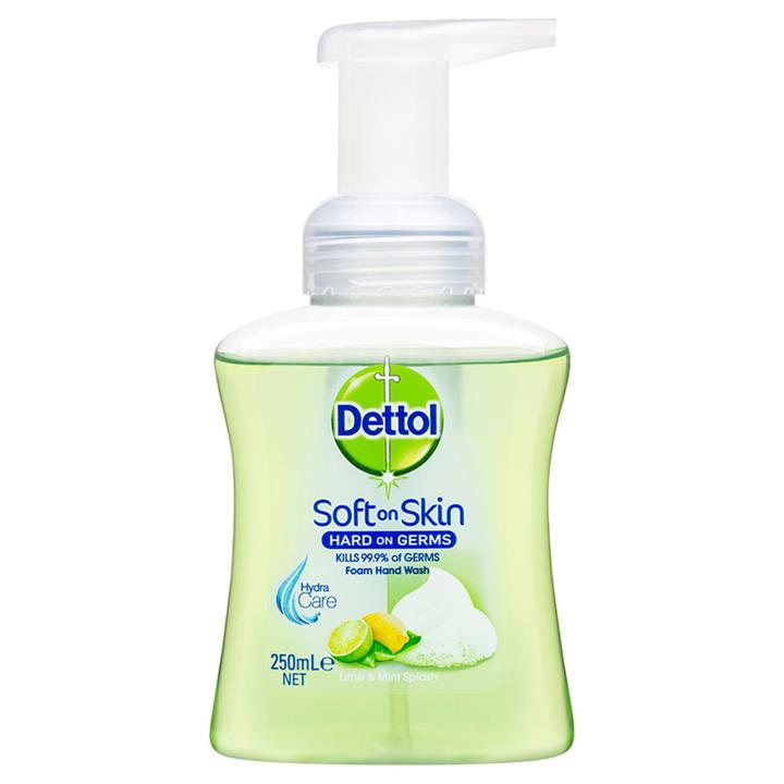 Dettol Soft on Skin Lime & Mint Foam Hand Wash 250ml