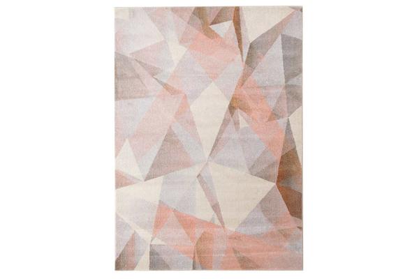 Divinity Shatter Blush Modern Rug 230x160cm