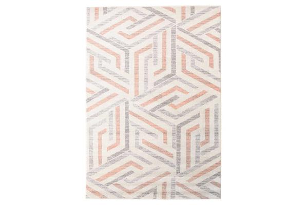 Divinity Link Pink Modern Rug 230x160cm