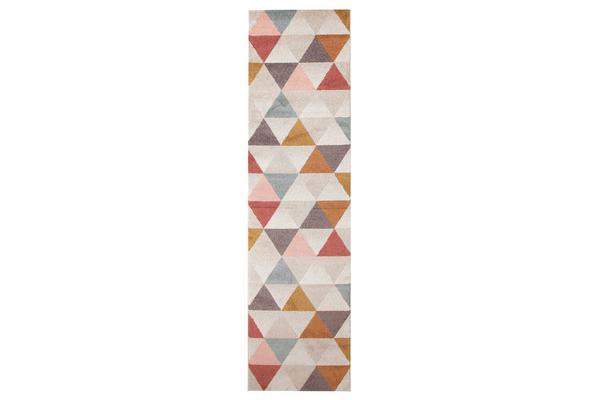 Divinity Order Blush Modern Runner Rug 300x80cm