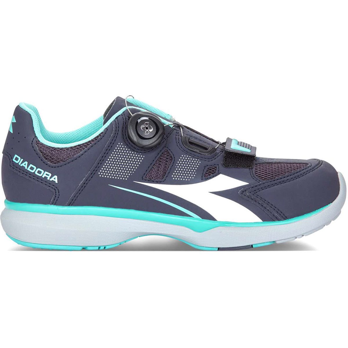 Diadora Diadora Gym W Road Shoes - EU 37 Dark Smoke - Blue Cr