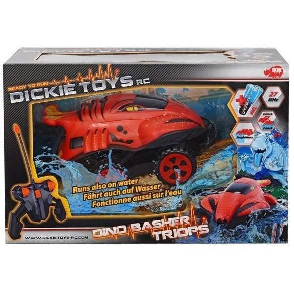 Dickie Toys RC Amphibious Dino Basher Triops Vehicle