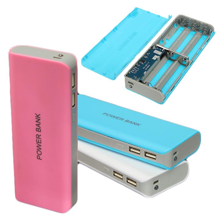 DIY 5*18650 Power Bank Battery Charger Box For iPhone Smartphone