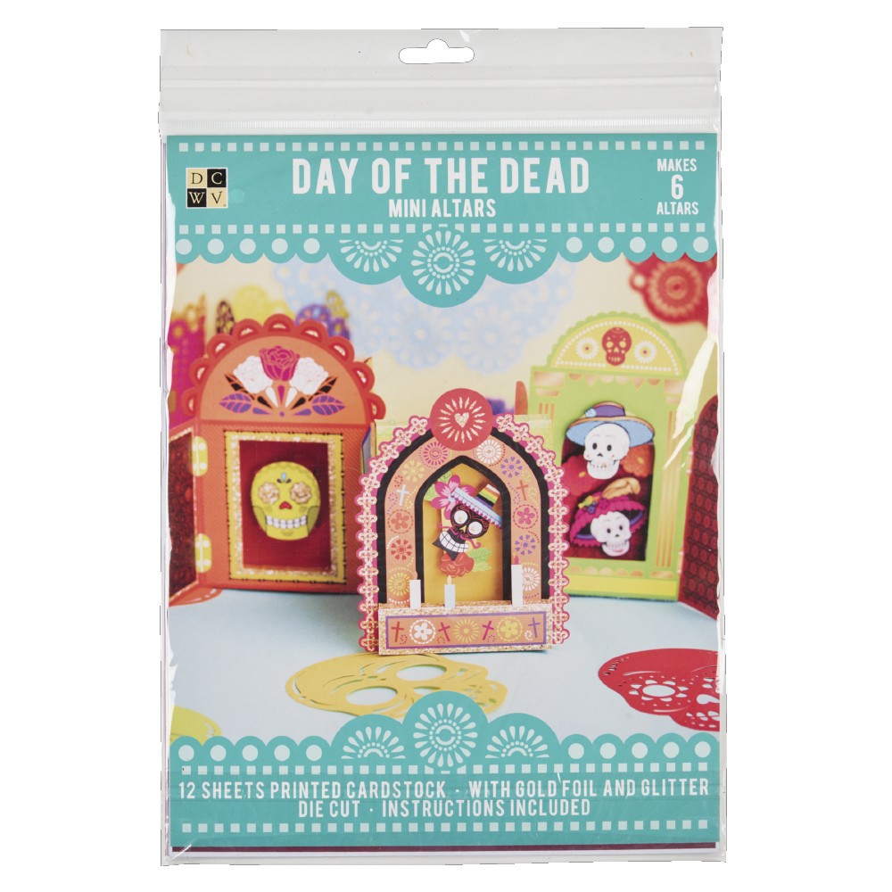 Die Cuts With A View Day Of The Dead Altars Paper Kit