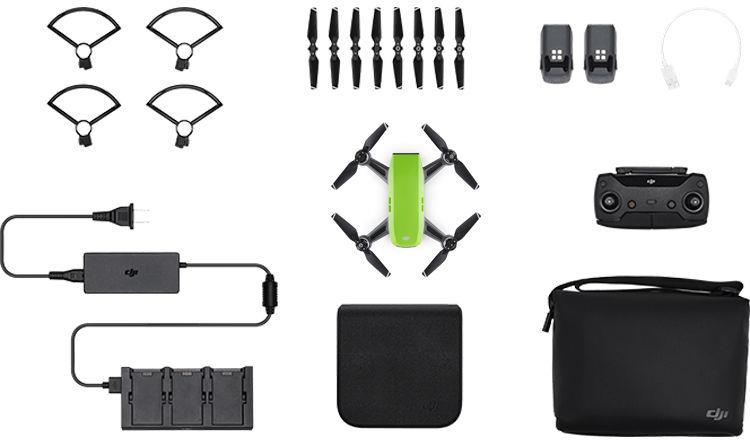 DJI Spark Drone Fly More Combo - Meadow Green