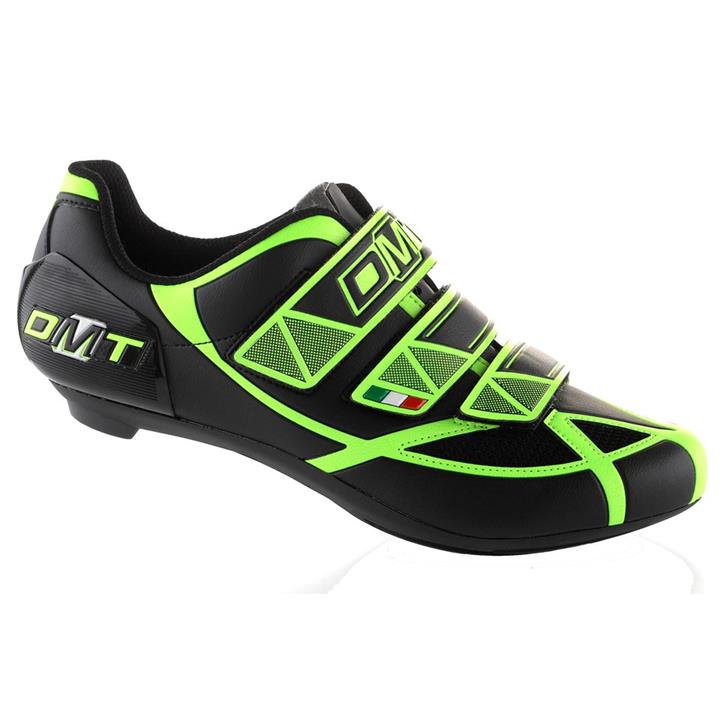 DMT Aries Road Shoes - Black/Yellow Fluo - EU 38 - Black/Yellow