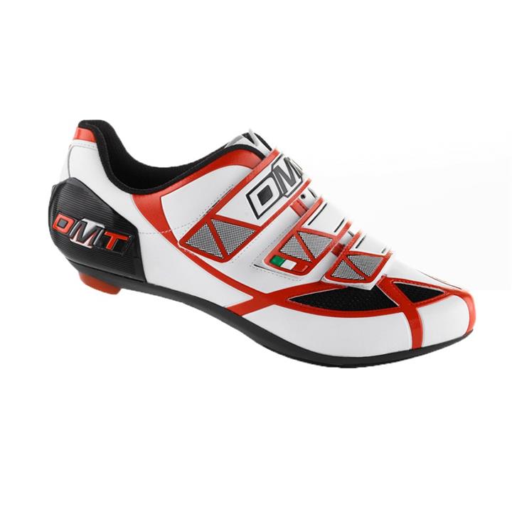 DMT Aries Road Shoes - White/Red/Black - EU 37 - White/Red/Black