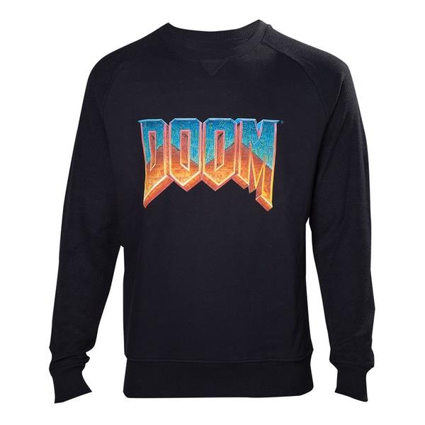 Doom Men's Vintage Logo Small Sweater