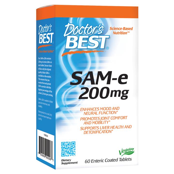 Doctor's Best SAMe 200 mg 60 tablets