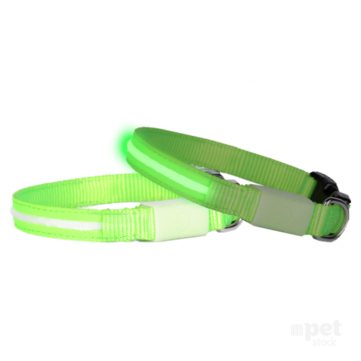 DOGlite LED Collar XS (24-36cm) Green Glow