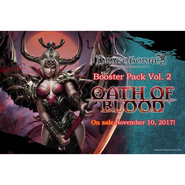 Dragoborne Tcg: Vol 2. Oath Of Blood Booster Box (20 Packs)