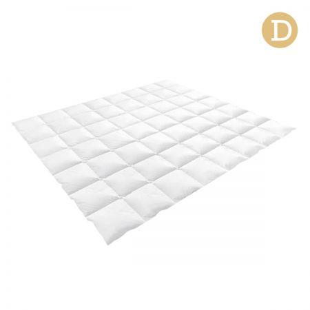 Duck Feathers Down Quilt with Bag - Double