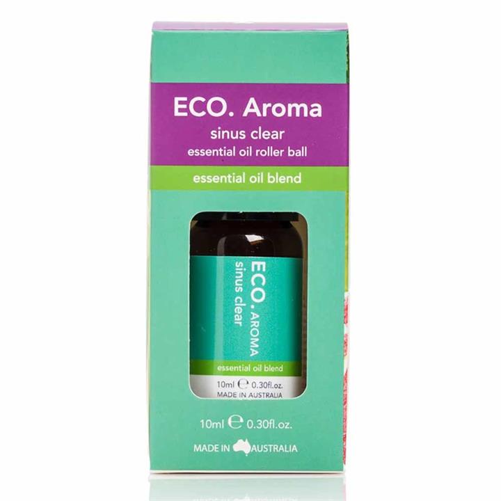 Eco. Aroma Essential Oil Roller Ball - Sinus Clear (10ml)