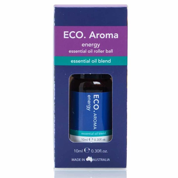 Eco. Aroma Essential Oil Roller Ball - Energy Blend (10ml)