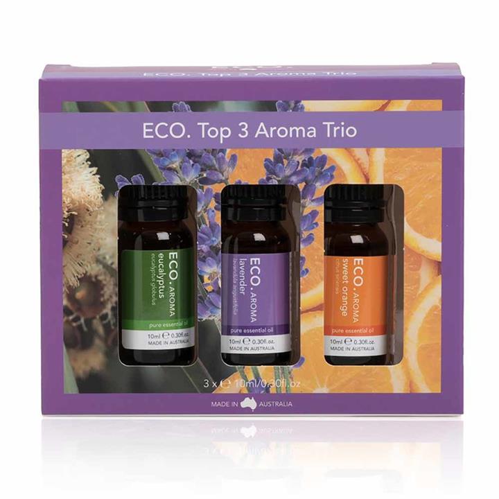 Eco. Essential Oil Trio - Top 3 Essential Oils Limited Edition