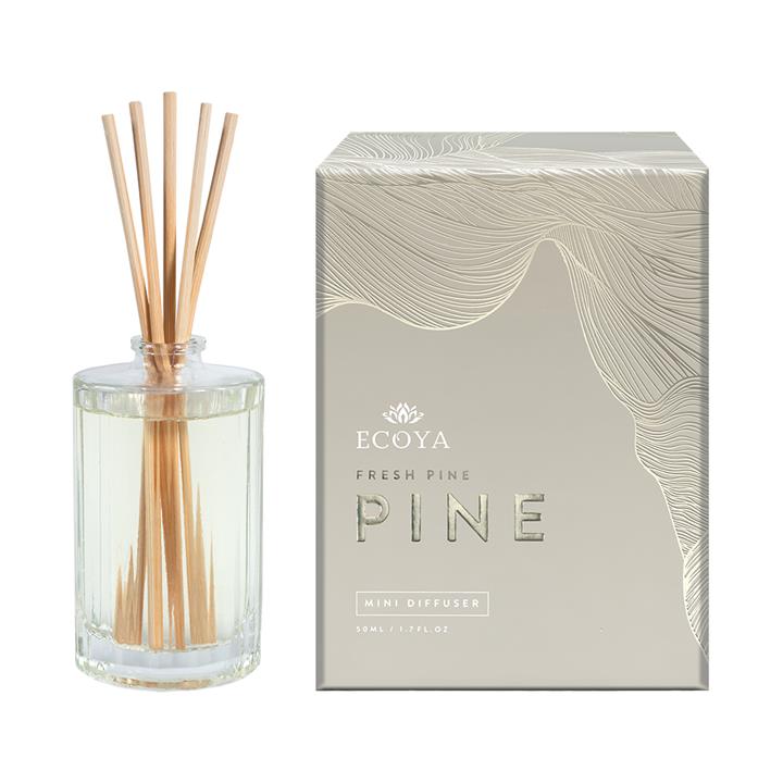 Ecoya Fresh Pine Mini Reed Diffuser