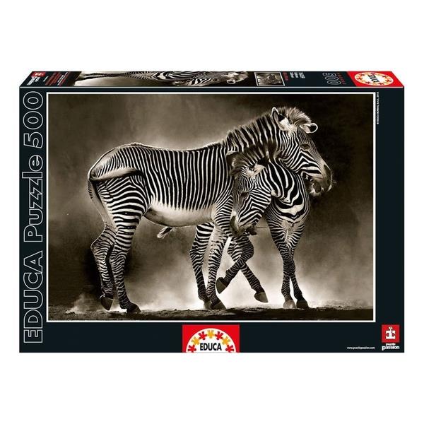 Educa Zebras 500 Piece Jigsaw Puzzle