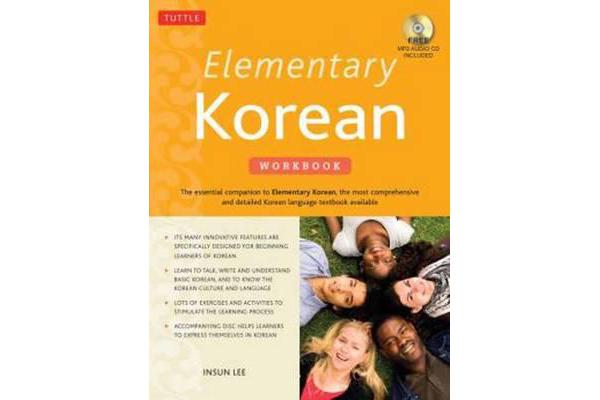 Elementary Korean Workbook - (Includes Audio Disc)