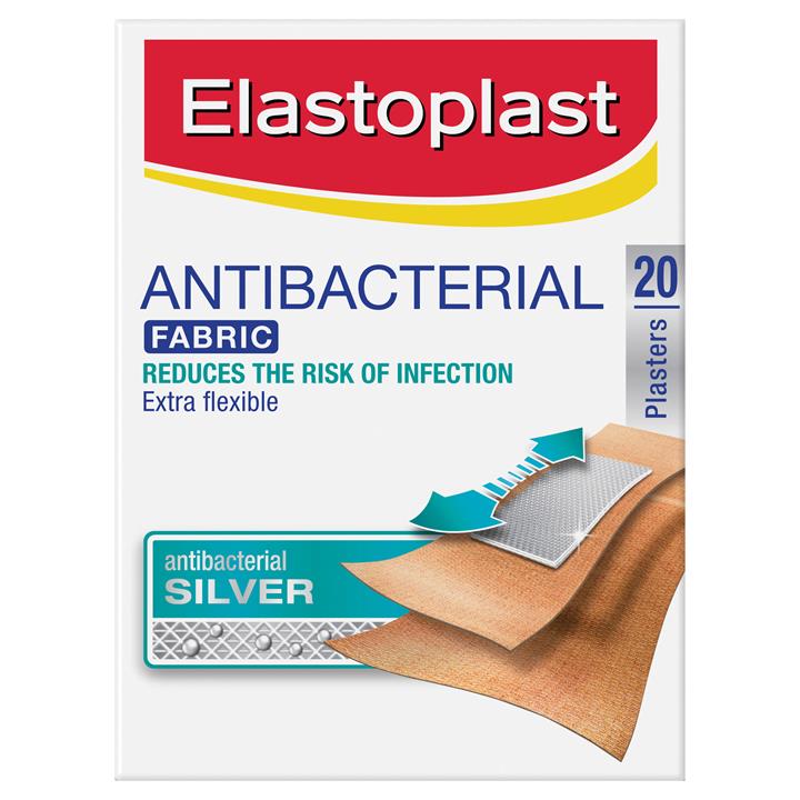 Elastoplast Silver Healing Fabric Strips X 20