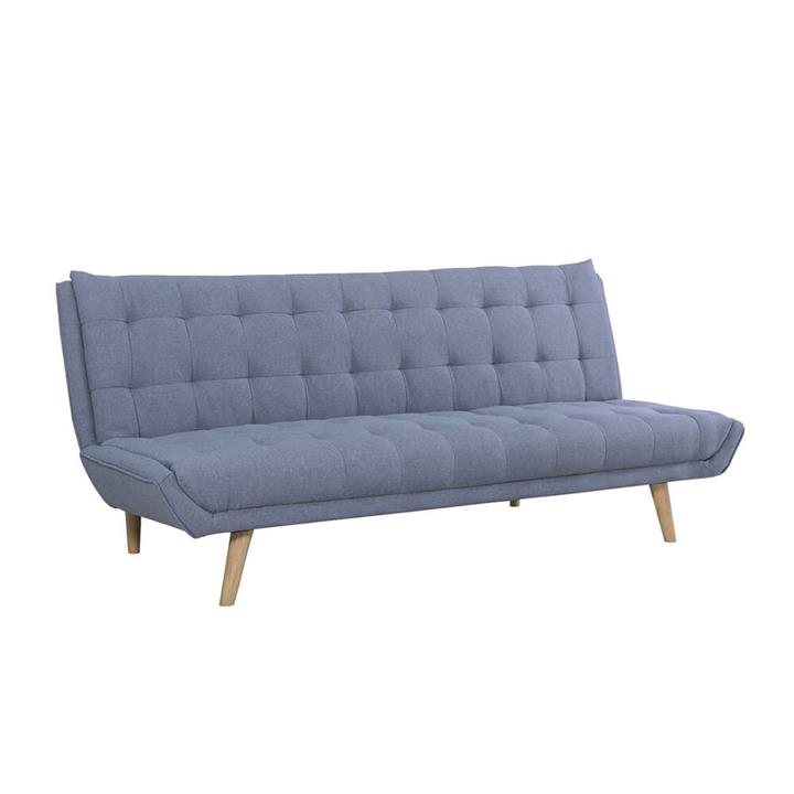 Elin 3 Seater Scandinavian Style Sofa Bed - Light Grey