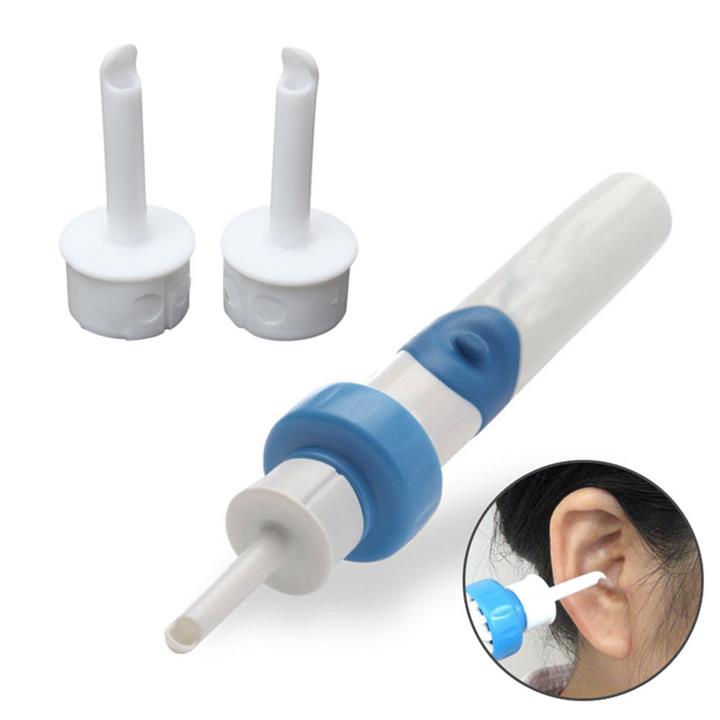 Electric Vacuum Ear Cleaner Ear Wax Safe Remover Vibration Removal Cleaning Painless Cordless Safety Earpick for Kids