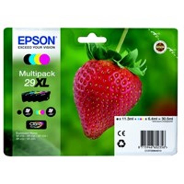 Epson C13T29964012 (29XL) Ink Cartridge Multi Pack, 11,3ml 3x6,4ml, Pa