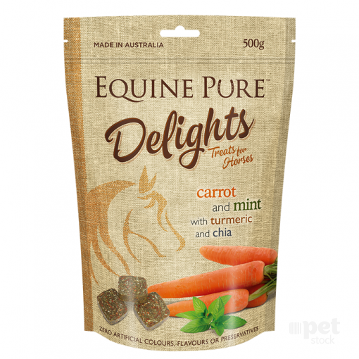 Equine Pure Delights - Carrot & Mint 500gm