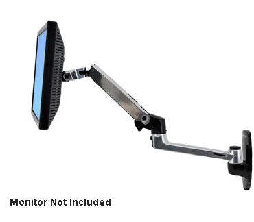 Ergotron Lx Wall Mount Lcd Display Arm - Max Size 24&Quot; - Aluminium