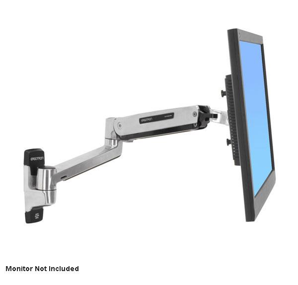 Ergotron Lx Sit-Stand Wall Mount Lcd Arm - Support Up To 42&Quot; Display -