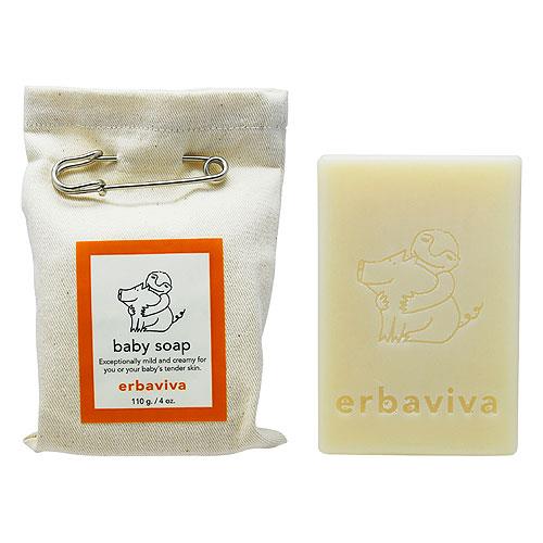 Erbaviva Baby Soap 4oz, 110g