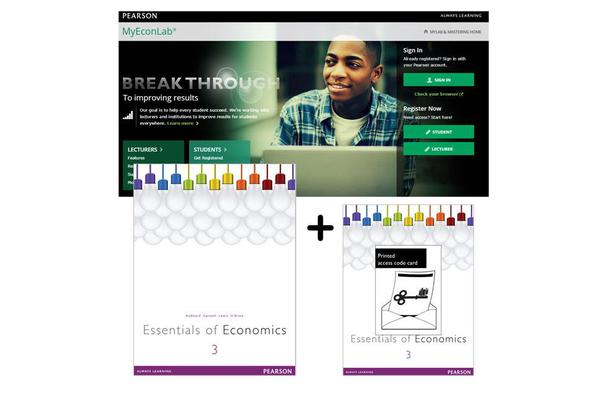 Essentials of Economics + MyEconLab with eText