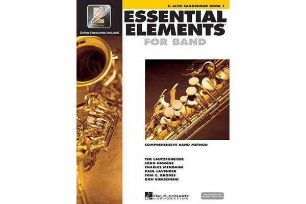 Essential Elements for Band - Eb Alto Saxophone Book 1 with Eei