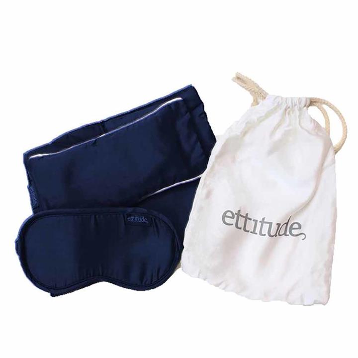 Ettitude Organic Bamboo Travel Kit Blue Nights