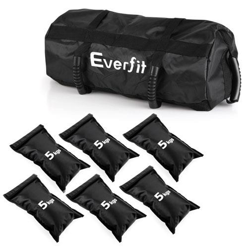 Everfit Fitness Sandbag Weight Bag For Strength Training Weight Adjustable 30kg