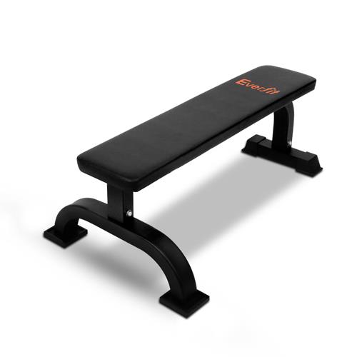 Everfit Flat Weight Bench Gym for Fitness Strength Training Home Workout Exercise